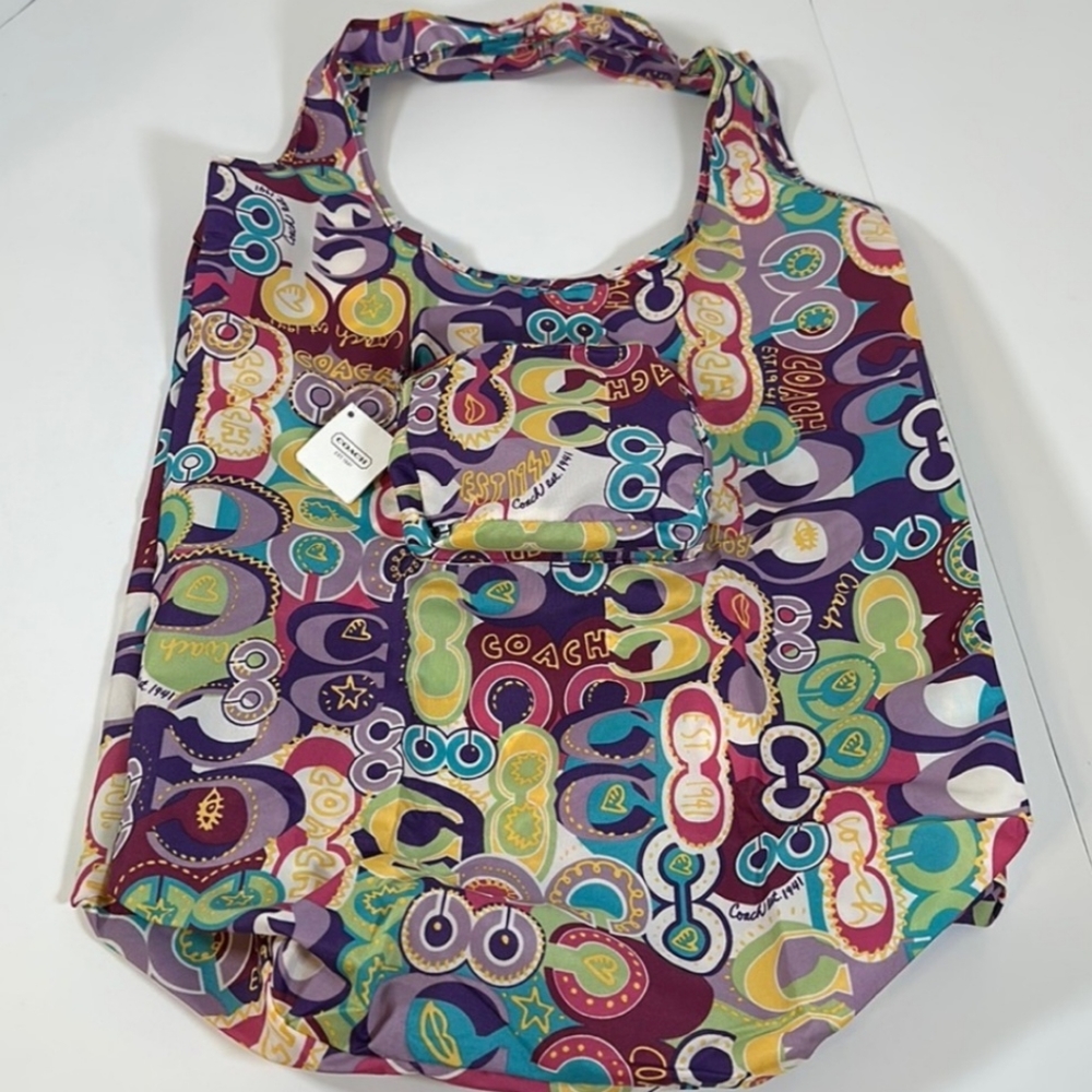 NWT Coach Nylon Folding Bag